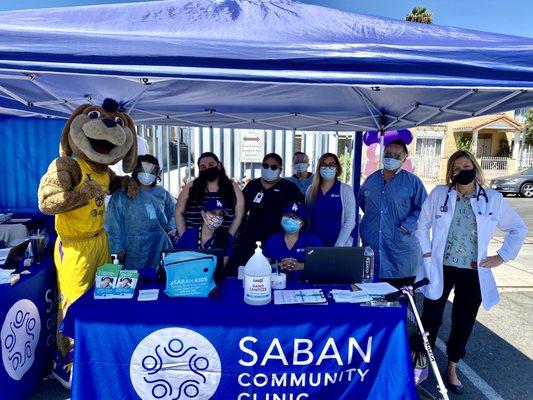 We offer many events & opportunities to stay on track with childhood vaccines, such as our Back to School Drive Up Vaccine Day.