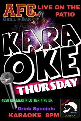 Every Thursday Night Karaoke