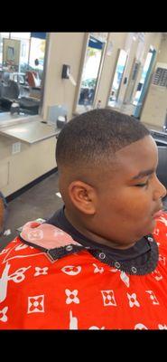 Clean Mid bald fade