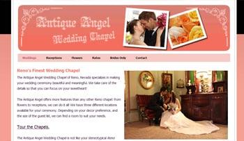 AntiqueAngelChapel.com: web design, SEO, blogging