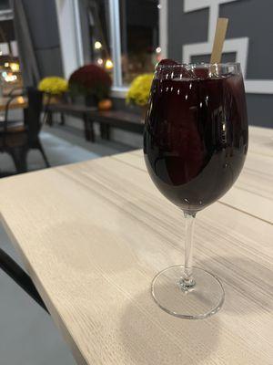 Red wine fall sangria