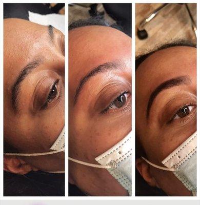 Brow wax and Tint