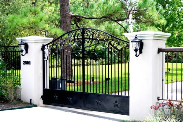 Custom Wrought Iron Gate