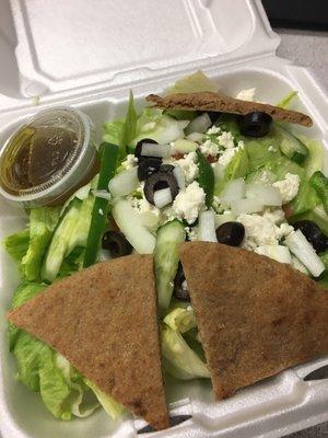 Greek salad - simple, but good