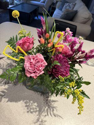 Beautiful custom arrangement