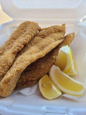 Fried catfish