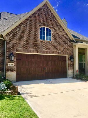 New CHI Accents Garage Door