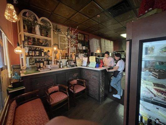 Eddie at the counter once you enter!