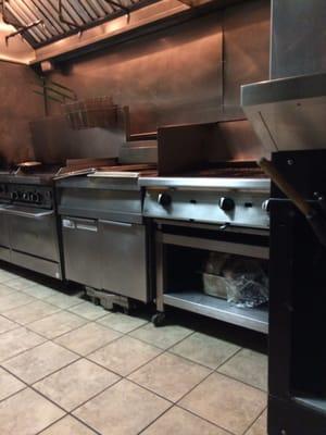 Restaurant nightly grills, prep- stations and floors cleaning (After)