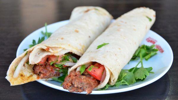 Kufta Kabab Wrap