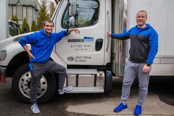 Company owners! Great movers, local movers, Boston movers, Cambridge movers,