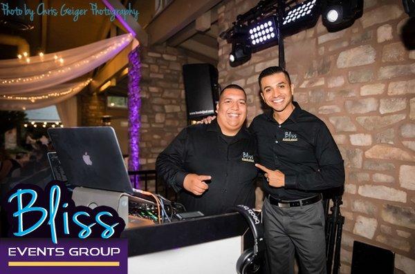 djsal with @djjrperez #photocredit @chrisgeigerphotography #privilege to have been a part of such a #specialday! #quinterowedding #wolflakes