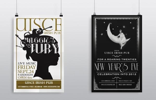 Uisce Poster Designs