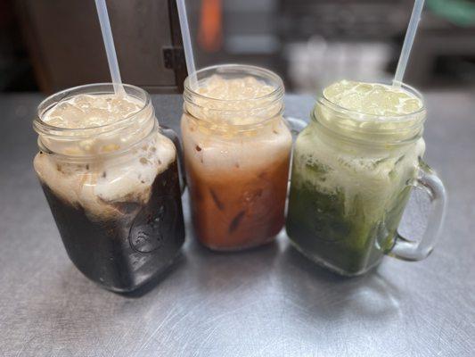 Thai tea/Thai coffee/Thai green tea