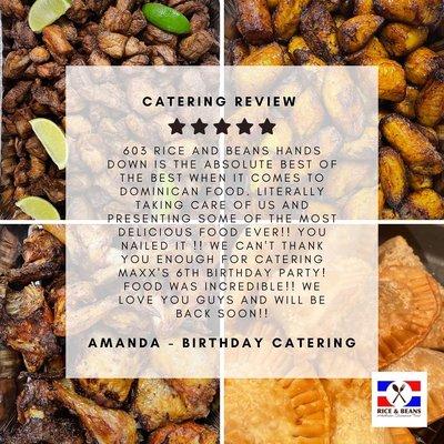 Catering review