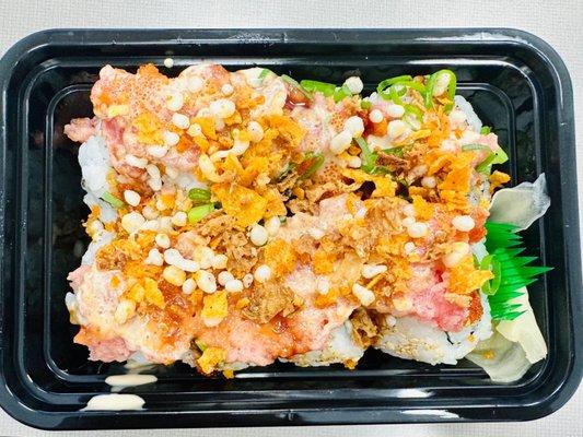 Crunchy Spicy Ahi Maki