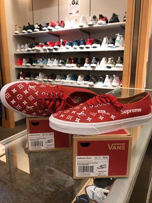 Custom lv supreme vans