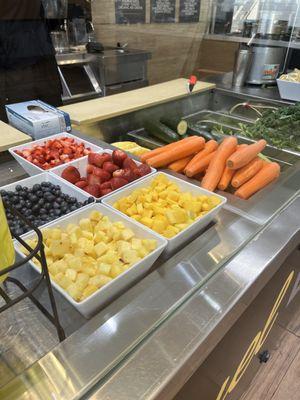 Ingredients for bowls and smoothies!