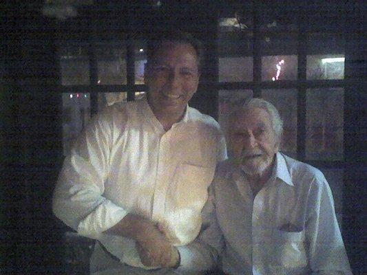 Tom and the legendary Captain Tony Tarracino, of Key West.