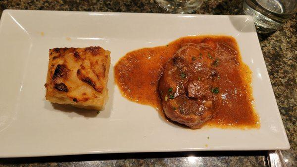 Oxtail with au gratin like potato