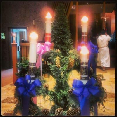 4th Sunday of Advent wreath