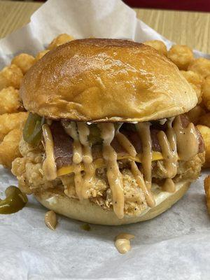 Frantastic Fried Chicken Sandwich