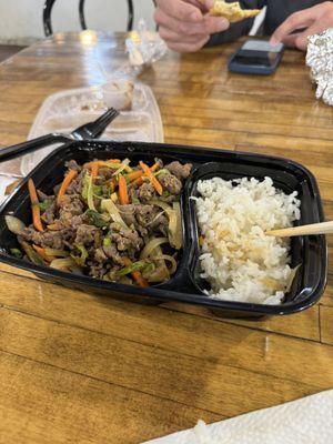 Dinner Bugogi Beef