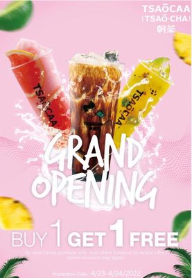 Grand Opening Saturday & Sunday - April 23, 2022