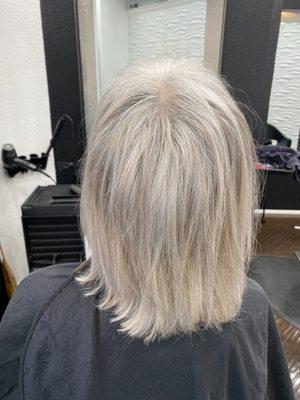 Grey Blending - @highlightsbytalynn 559-492-9243