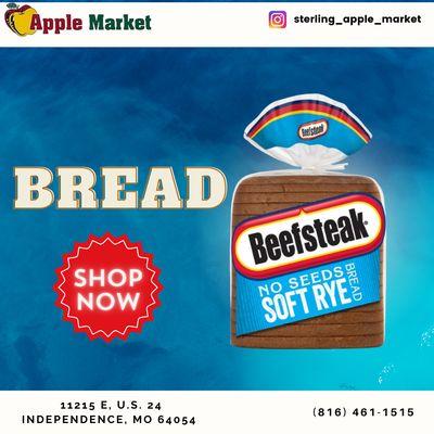 Indulge in the freshness of our bakery section at Apple Market, where we offer a delightful array of bread.