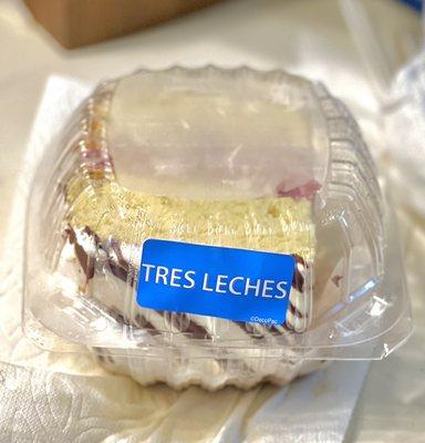 Strawberry filled Tres Leches...so good!