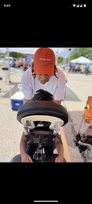 Chair massage anyone?