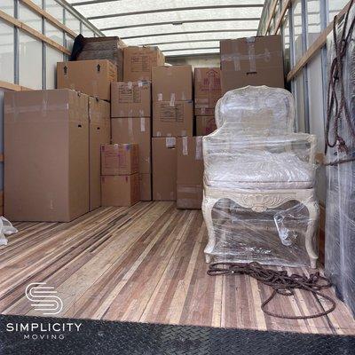 Our moving crew knows exactly how to pack our trucks. Making certain to get from point A to point B undamaged.