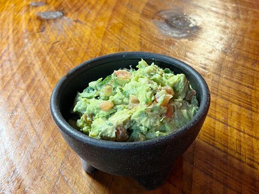 Homemade guacamole