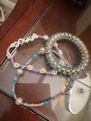 3 small bracelets