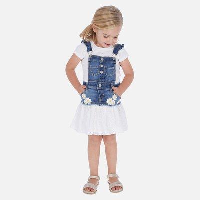 Mayoral denim dress for girls