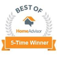 5 Straight Best of Home Advisor Awards... working hard for number 6!