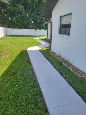 Concrete Walkway