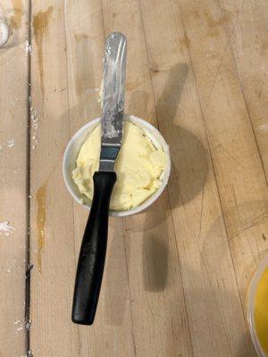 Homemade butter