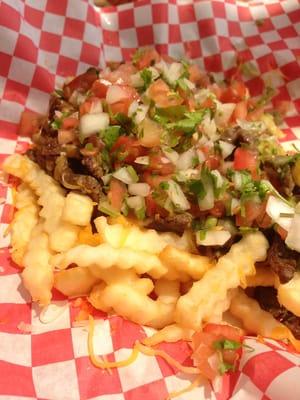 Carne Asada Fries... Tasty.