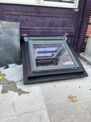 Velux skylights access