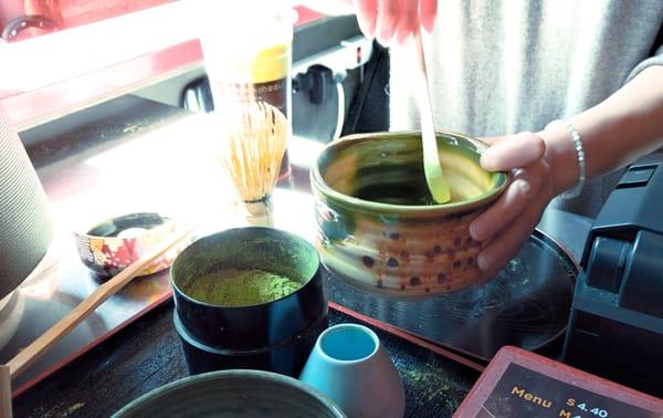 Making Matcha