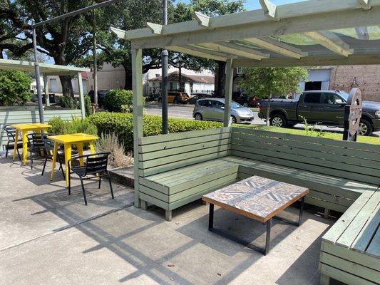 Patio seating