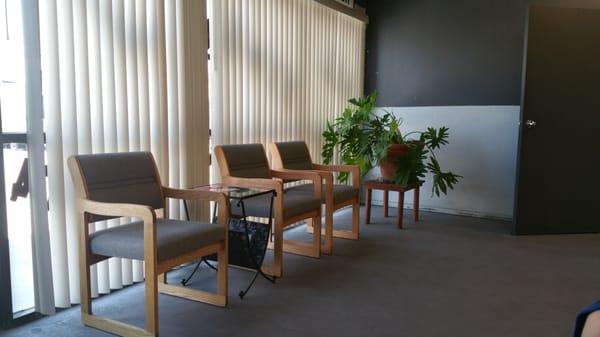 Part of the Clean, spacious waiting area