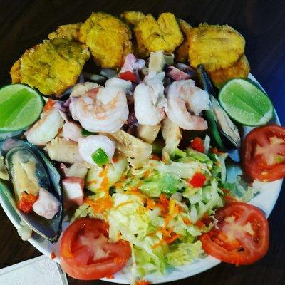 Seafood salad