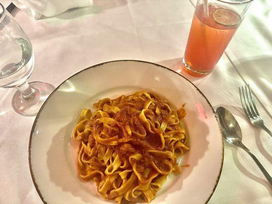 Tagliatelle Bolognese. 3 stars. Insta/Beli: @amei_eats