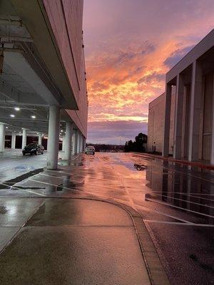 Park under the garage if it's raining to go inside the mall. This store is on the first floor.