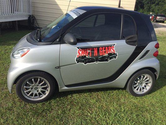 Smart car ! Choosing Shiftngears is a smart choice!