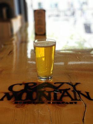 Crazy Mountain Belmar serves an amazing variety of craft beers including this crisp and refreshing Lager from Epic Brewing Co.