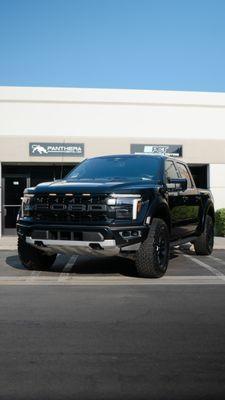 NDG Detailing elevates this Ford Raptor with paint enhancement and a 4-year ceramic coating. Serving Yorba Linda and Orange County.